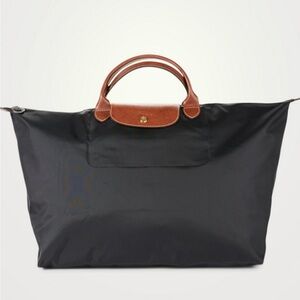 Longchamp Large Le Pliage Original Travel Bag. Good pre-loved condition